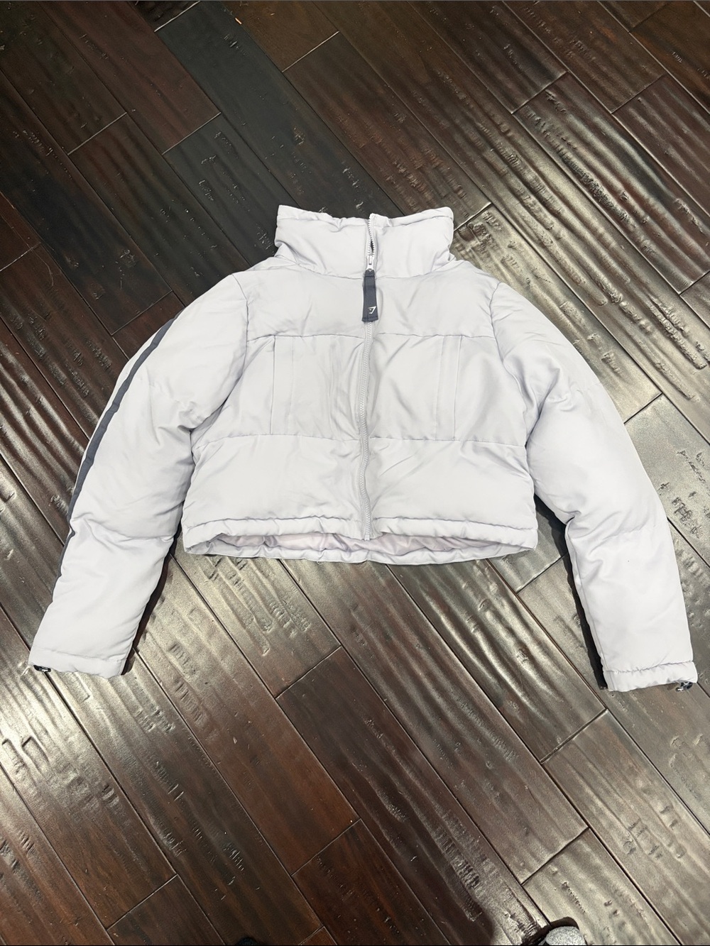 Gymshark Pale Lavender Quilted Jacket